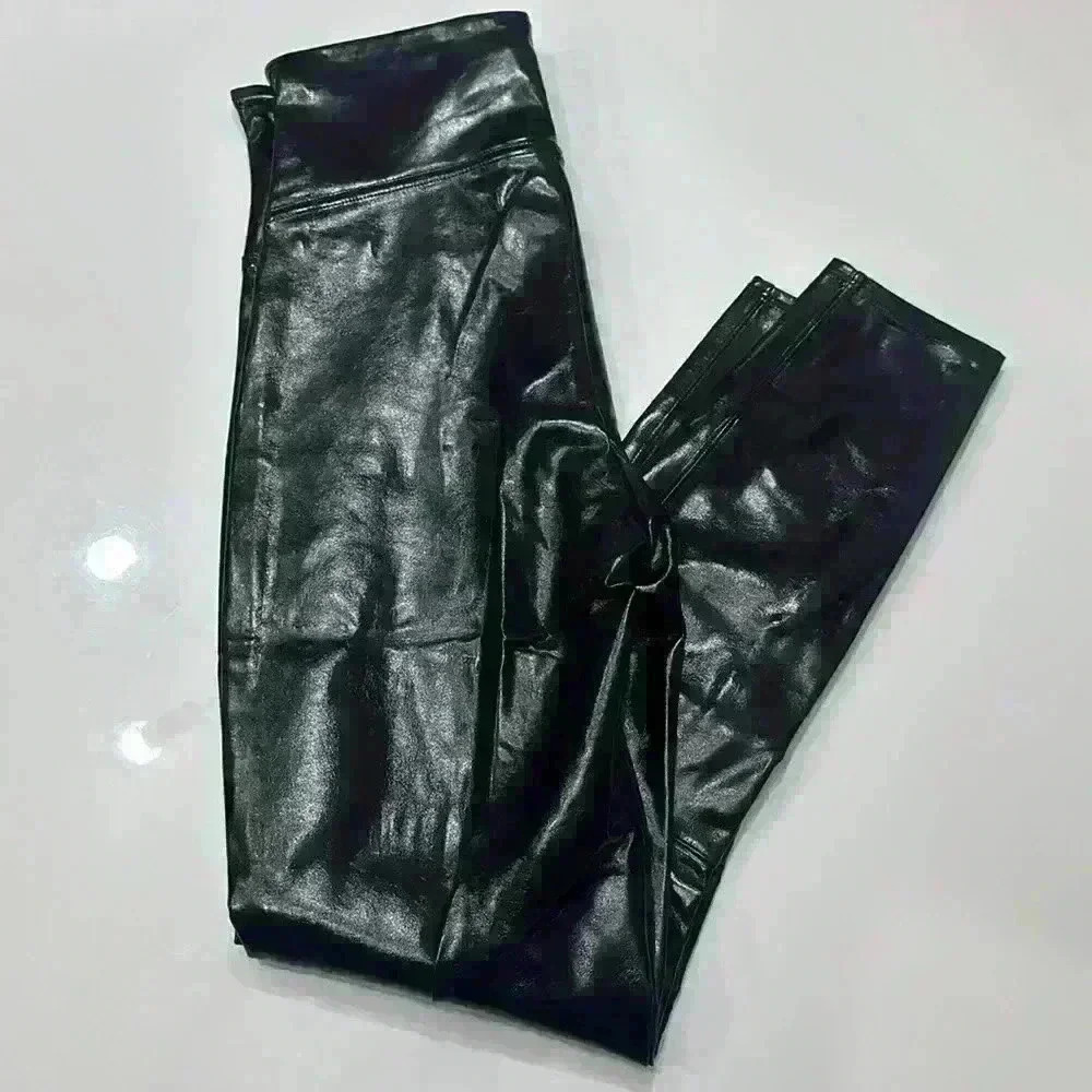 NWT Spanx Faux Large Patent Leather Legging Item# 2C - Picture 12 of 12